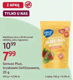 Rossmann Genuss Plus, truskawki liofilizowane oferta