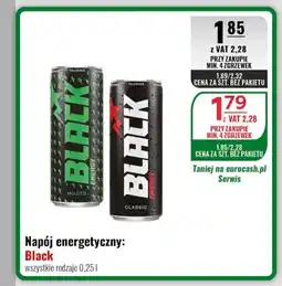 Eurocash Napój energetyczny: Black oferta