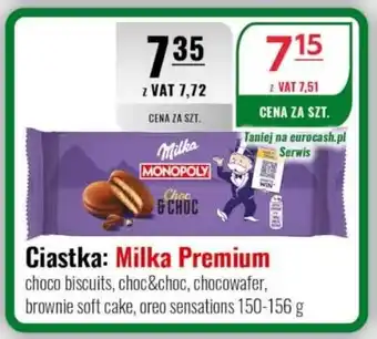 Eurocash Ciastka: Milka Premium oferta