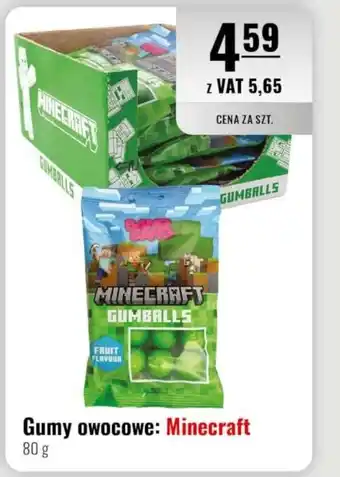 Eurocash Gumy owocowe: Minecraft oferta