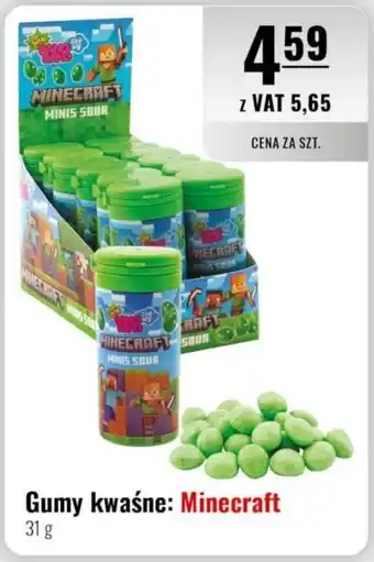 Eurocash Gumy kwaśne: Minecraft oferta
