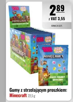 Eurocash Gumy z strzelającym proszkiem: Minecraft oferta