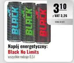 Eurocash Napój energetyczny: Black No Limits oferta