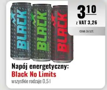 Eurocash Napój energetyczny: Black No Limits oferta