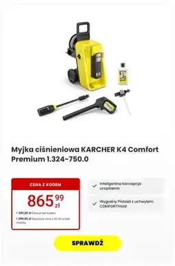 Media Expert Myjka ciśnieniowa KARCHER K4 Comfort Premium oferta