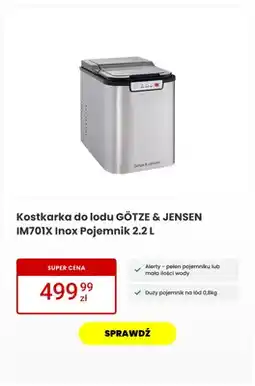 Media Expert Kostkarka do lodu Götze & Jensen Inox oferta