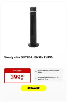 Media Expert Wentylator GÖTZE & JENSEN FN750 oferta