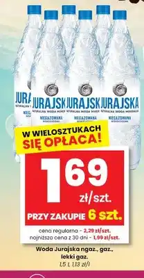 EMMA market Woda Jurajska gazowana oferta