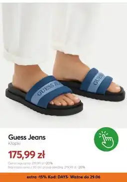 eobuwie Klapki Guess Jeans oferta