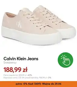 eobuwie Sneakersy Calvin Klein Jeans oferta