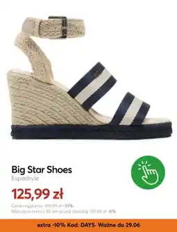 eobuwie Espadryle damskie Big Star Shoes oferta