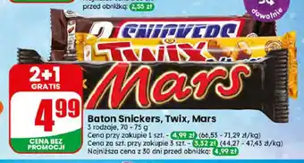 Dino Baton Snickers oferta