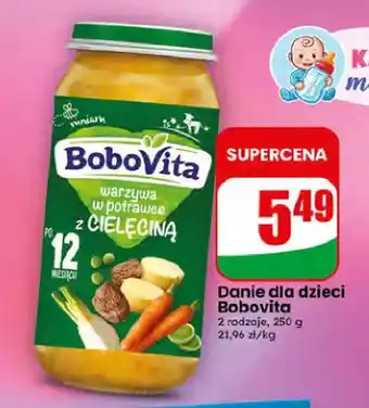 Dino Danie dla dzieci BoboVita warzywa w potrawce z cielęciną oferta