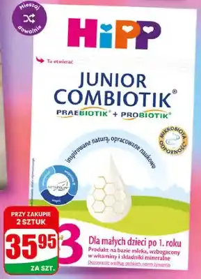 Dino Mleko Bio Combiotik Hipp 2 oferta