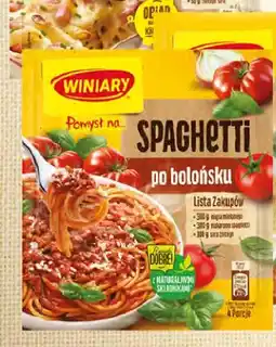 Dino Pomysł na... Winiary Spaghetti po bolońsku oferta