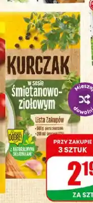 Dino Pomysł na... Winiary Kurczak w sosie śmietanowo-ziołowym oferta