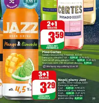 Dino Napój piwny Jazz Mango & limonka oferta