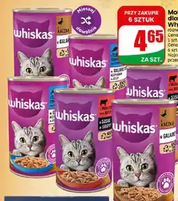 Dino Mokra karma dla kota Whiskas z kaczką w galaretce oferta