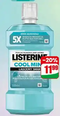 Dino Płyn do płukania jamy ustnej Listerine Cool Mint oferta