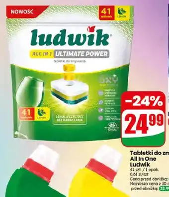 Dino Tabletki do zmywarki Ludwik All In One Ultimate Power oferta