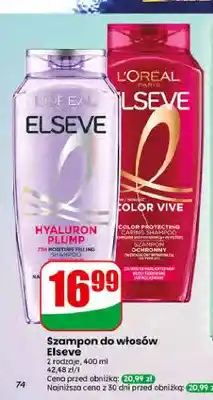 Dino Szampon do włosów L'Oréal Paris Elseve Hyaluron Plump oferta