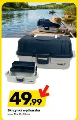 Bricomarche Skrzynka wędkarska Marlin 38x21x20 cm oferta
