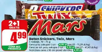 Dino Baton Snickers, Twix, Mars oferta
