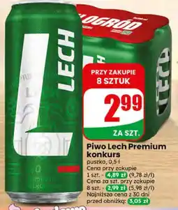 Dino Piwo Lech Premium oferta