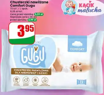 Dino Chusteczki nawilżane Comfort Gugu oferta