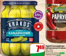 Dino Ogórki kanapkowe konserwowe Krakus oferta