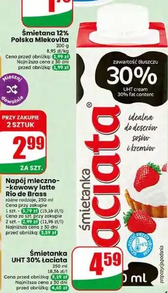 Dino Śmietanka UHT 30% Łaciata oferta