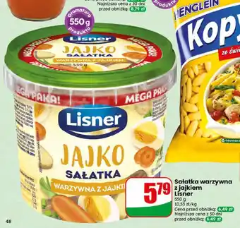 Dino Sałatka warzywna z jajkiem Lisner oferta