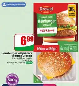 Dino Hamburger wieprzowy w bułce Drosed oferta