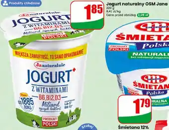 Dino Jogurt naturalny OSM Jana oferta