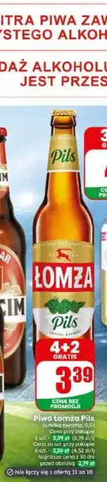 Dino Piwo Łomża Pils oferta