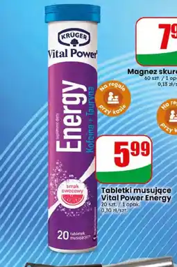 Dino Tabletki musujące Vital Power Energy oferta