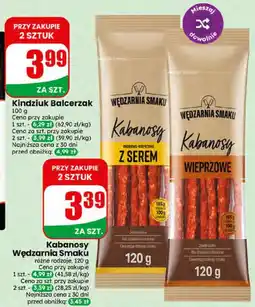 Dino Kabanosy Wędzarnia Smaku oferta