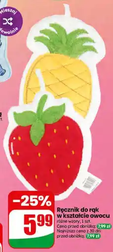 Dino Ręcznik do rąk w kształcie owocu oferta
