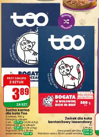 Dino Sucha karma dla kota Teo oferta