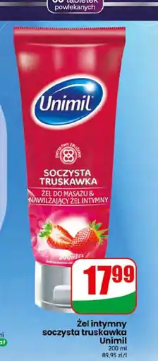 Dino Unimil Żel intymny soczysta truskawka oferta