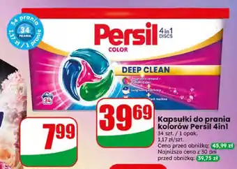 Dino Kapsułki do prania kolorów Persil 4in1 oferta