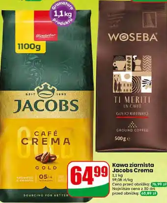 Dino Kawa ziarnista Jacobs Crema oferta