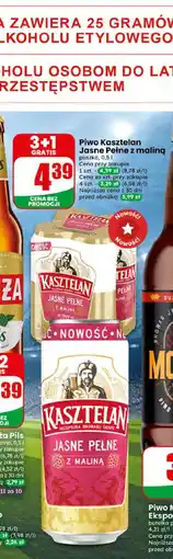 Dino Piwo Kasztelan Jasne Pełne z maliną oferta
