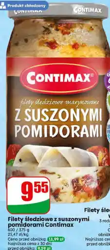Dino Filety śledziowe z suszonymi pomidorami Contimax oferta