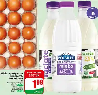Dino Mleko spożywcze świeże 2% bez laktozy oferta