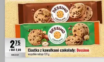 Eurocash Ciastka z kawałkami czekolady: Dessimo oferta