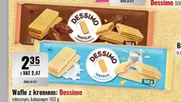 Eurocash Wafle z kremem: Dessimo mlecznym, kakaowym oferta