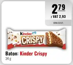 Eurocash Baton: Kinder Crispy oferta