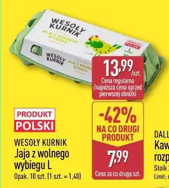 WESOŁY KURNIK Jaja z wolnego wybiegu L