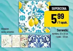 Polomarket Serwetki wymiary: 33 x 33 cm oferta